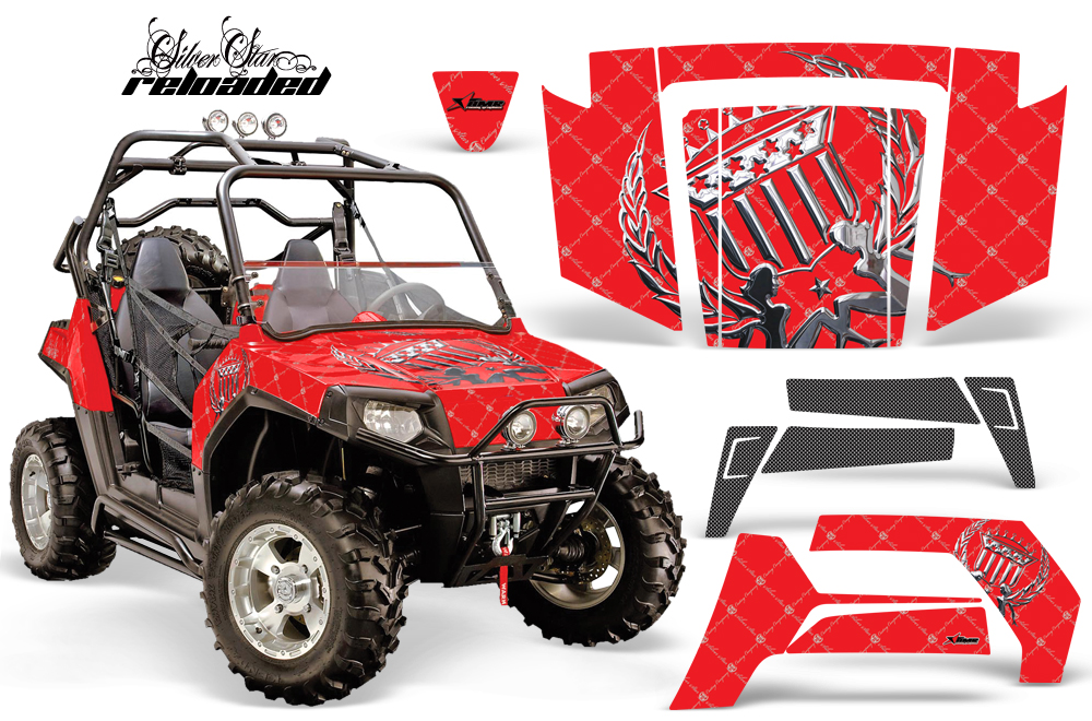 Polaris RZR 800 CHROME REDBG Reloaded